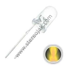 10mm Şeffaf Sarı Led