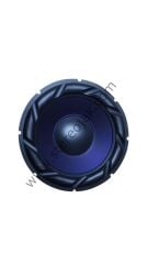 30cm Plastik Mor Renk Hoparlör Konisi , Bobin Çapı 5.2cm Derinlik 6cm ( 7.2cm Körük Dahil ) , Kauçuk Körük ( Orta Toz Kapak Çemberi 12cm ) , - 12cm Plastik Toz Kapak Hediyeli -