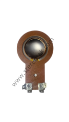 Desensiz Seslendirme Mebranı , 25.4mm , 6 ohm , 4 Bacak , Kepçe Mebran