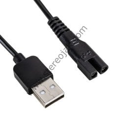 TIRAŞ MAKİNALARI İÇİN USB ŞARJ KABLOSU 1 METRE (7)
