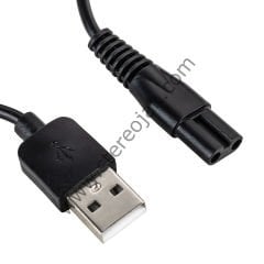 TIRAŞ MAKİNALARI İÇİN USB ŞARJ KABLOSU 1 METRE (6)