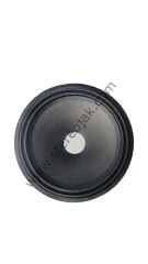 20cm Hoparlör Konisi , 2 Bukle , Boğaz : 40mm , Yükseklik : 40mm - Düz Siyah Koni -