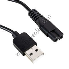 TIRAŞ MAKİNALARI İÇİN USB ŞARJ KABLOSU 1 METRE (1)