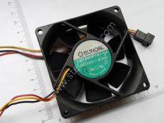 SUNON KD1208PTB1-6A DC12V 2.6W 3 KABLO