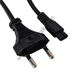TIRAŞ MAKİNELERİ VE IŞILDAKLAR İÇİN SPİRAL MODEL 220 VOLT AC CEREYAN POWER KABLOSU (1 METRE)