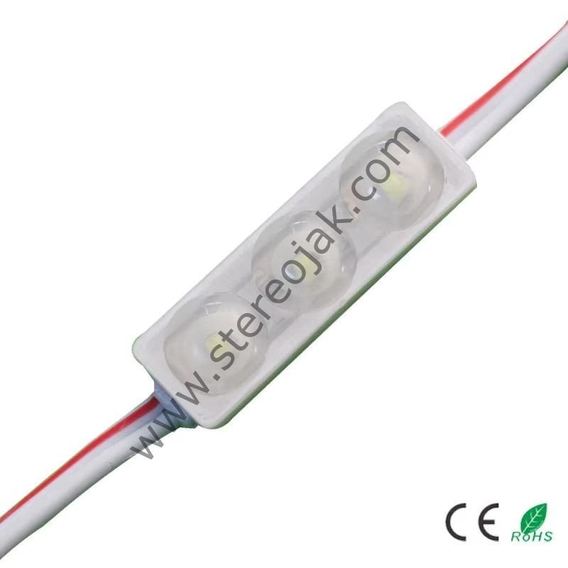12 Volt 0,5 Watt Mini Modül Led  26MMx9MM Kaliteli  ( Renk Seçiniz )