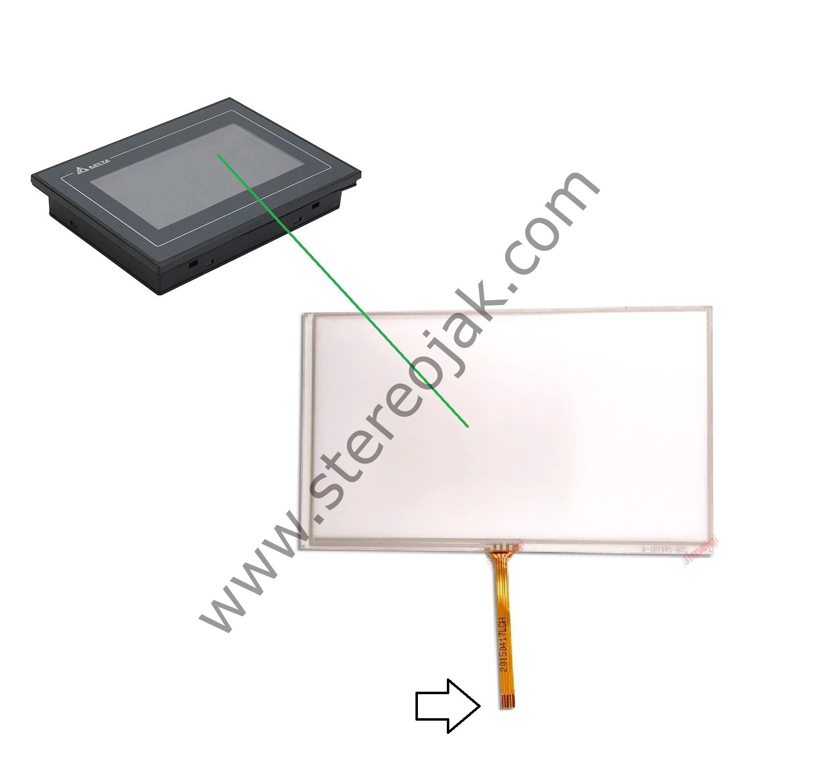 MODEL : DOP-107BV     DIŞ YÜZEY DOKUNMATİK
