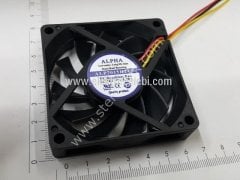 7X7X1.5  DC 24V ÇİFT RULMAN YATAKLI FAN