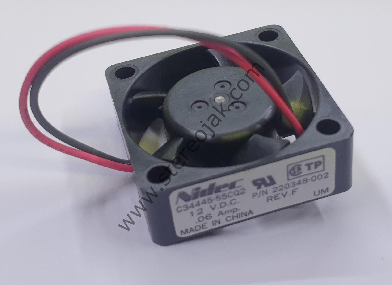 NİDEC C34445-55CQ2  12VDC 0.06A  3X3X1 CM   UZUN ÖMÜRLÜ FAN