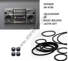 PIONEER         XR-A700  CD CHANGER  VE  KASET BÖLÜMÜ  LASTİK SETİ