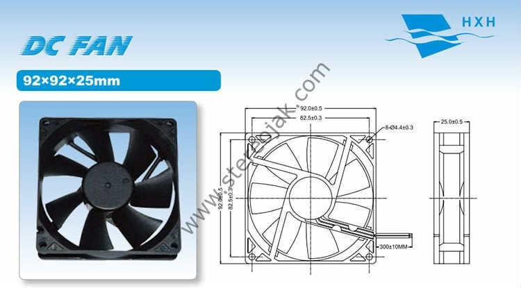 EFS-09E24H   DC24V   0.30A   DC  FAN    9X9X2.5CM
