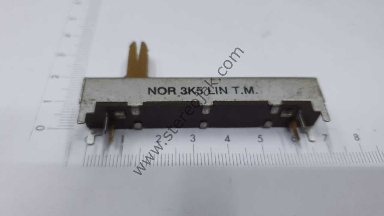 65MM  B3.5K MONO  PLASTİK SÜRGÜLÜ POTANS
