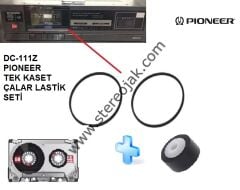 DC-111Z  PIONEER    TEK KASET ÇALAR   LASTİK SETİ