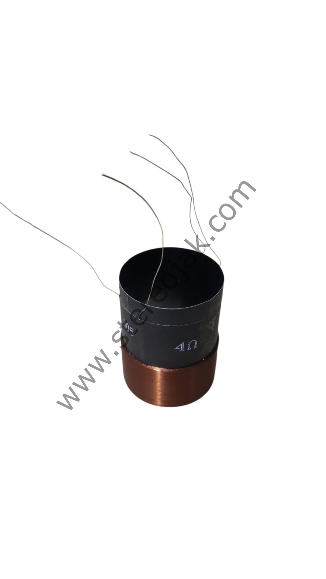 50.05mm Hoparlör Bobini , 4 Kat Sarım , Çift Çıkış , 4 ohm ( İç Çap 50.05mm - Dış Çap 53.8mm - Kapton Yükseklik 70mm - Sarım Yüksekliği 30mm - Çift Çıkış 4 Ohm - Takviyeli Sert Bobin - 1.Kalite
