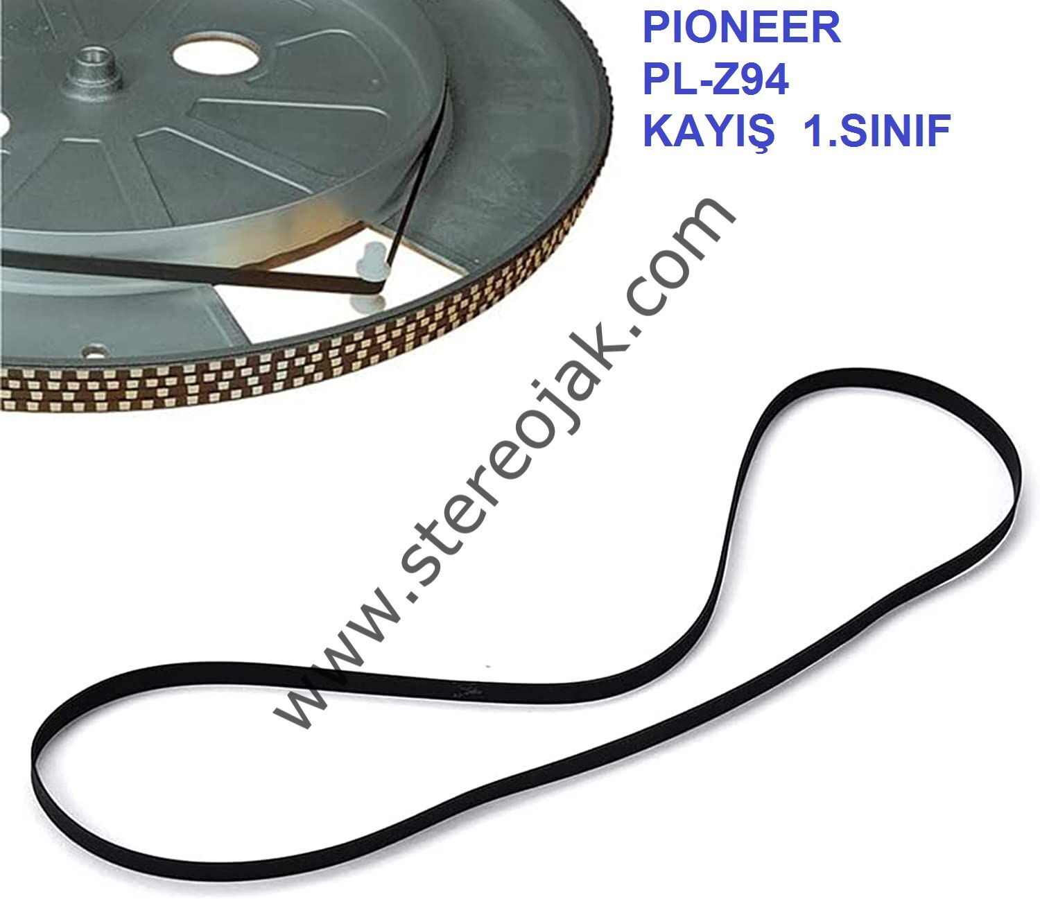 PL-Z94   PİKAP LASTİĞİ     ( 1.SINIF MALZEME )   4MM  DAR SERİ