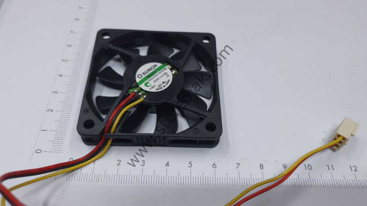 6X6X1CM DC 5 VOLT  RULMANLI FAN  6CM 5 VOLT FAN
