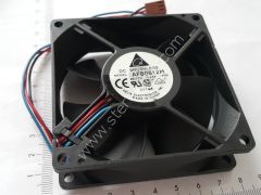 DC BRUSHLESS  DELTA AFB0812H DC12V 0.24A  8X8X2.5 CM 3 KABLO  RULMAN Lİ    FAN