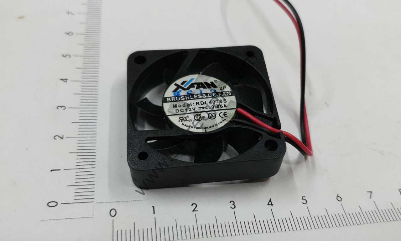 EBMPAPST  412F 12V DC 60MA  0.7W    ( 2 KABLO FAN )
