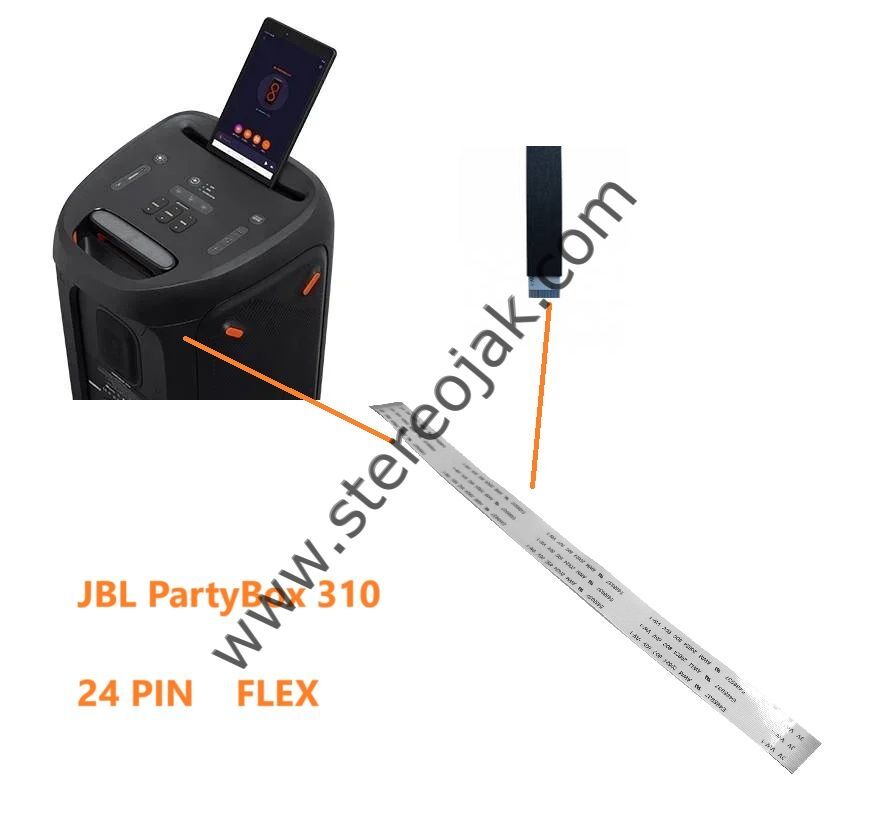 JBL PartyBox 300        UYUMLU     24  DAMAR  FLEX KABLO  U-Wilcome E486205