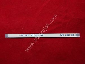 Hp Dv9000 Dv6000 Dv2000 V3000(Düz) Flex Kablo Awm 20624 80C 60V Vw-1 200Mm 8Pin 0.5
