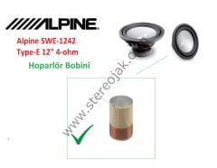 Alpine SWE-1242 Type-E 12  Hoparlör Bobini , Hoparlör Tamir Bobini