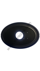 6x9 Delikli Taiwan Oval Hoparlör Bombeli Kağıdı , Nokta Desenli , Sünger Kenar , 6985 , Hoparlör Konisi , 1.SINIF ( Bobin Kısmı 3.6 CM ) Made in Taiwan