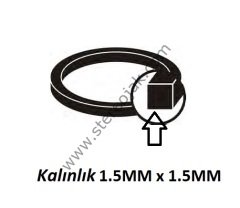CD-25 ÇAP : 25MM x1.5MM CD- DVD PLAYER LASTİK ( BELT )