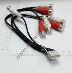 MEX-R1   RCA AMFİ/ANFİ TEYP SOKETİ KABLOSU   - SONY OTO RCA KABLO