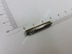 Flat kablo yuvası  50 pin ayak  180 derece dik  ayak aralığı 0.5mm   ( Made in Japan )