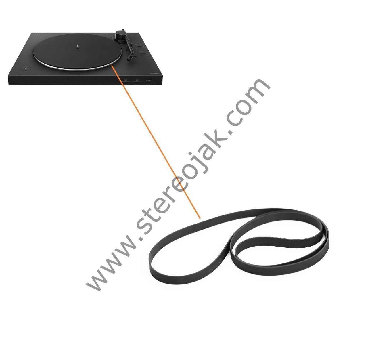Sony PS-LX310BT   PİKAP LASTİĞİ