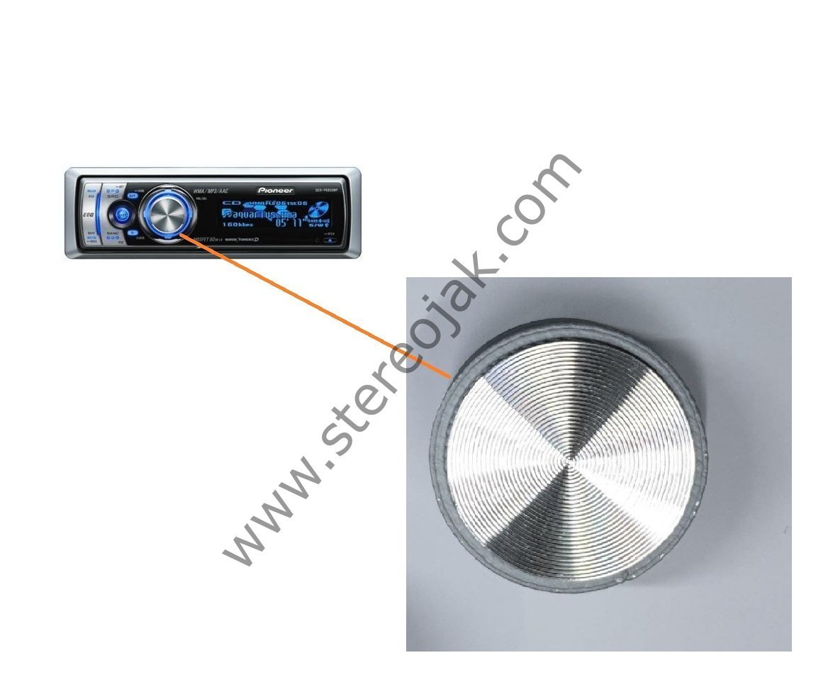 DEH-P6850MP  / Carrozzeria DEH-P730  DIŞ KISIM  DÜĞME  ( ŞAPKA )