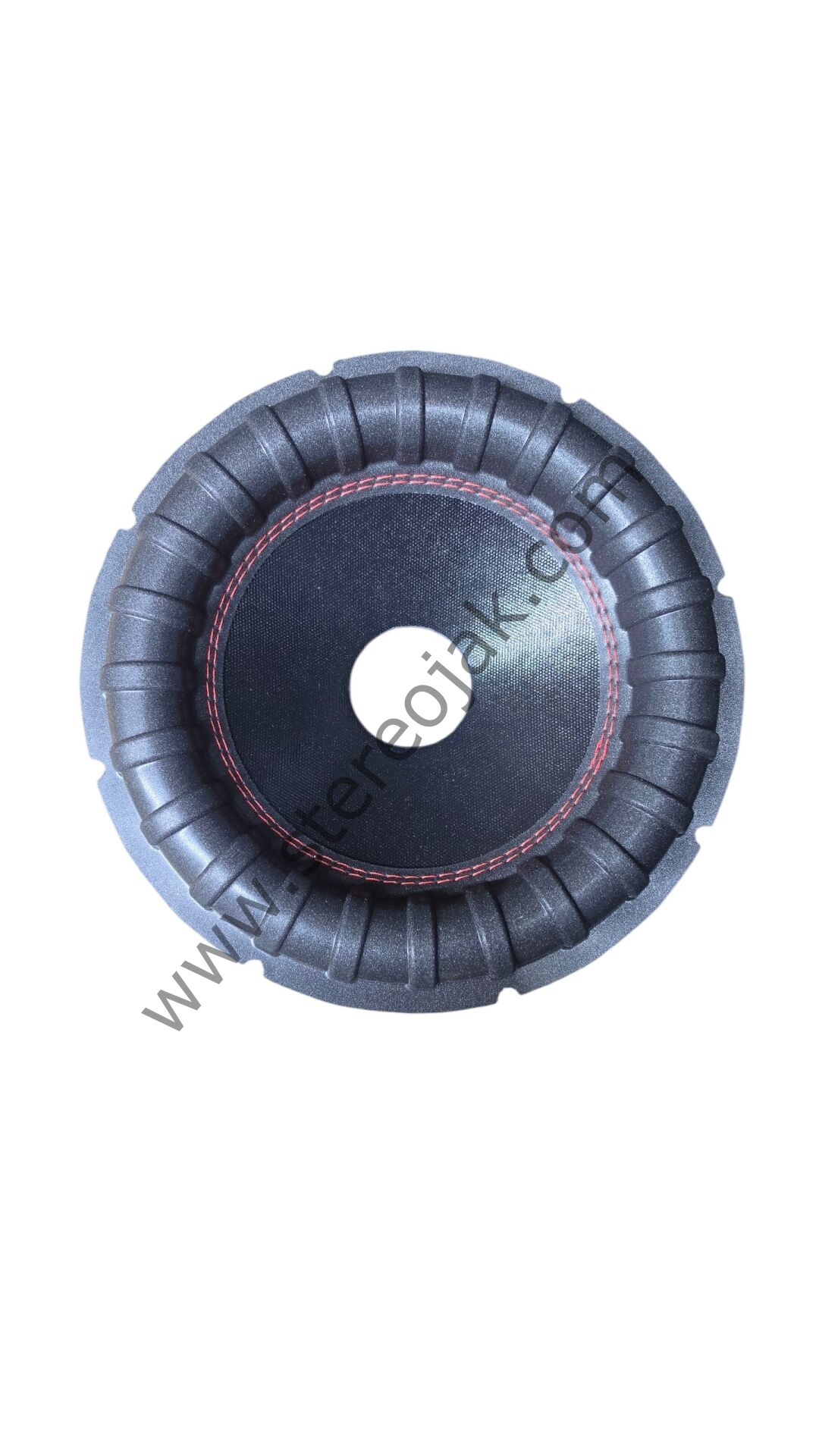 25cm Çizgili Körüklü Dikişli Hoparlör Konisi  Boğaz : 50mm , Yükseklik Körük Dahil : 72mm ( Yükseklik Körüksüz : 45mm )