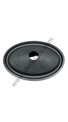 6x9 DELİKLİ Oval Hoparlör Bombeli Kağıdı , Lastik Kenar , 6985 , Hoparlör Konisi , 1.SINIF ( Bobin Kısmı 3 CM )
