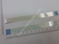 Flat kablo 12 pin en:1.3cm boy 145mm TERS DÜZ KABLO