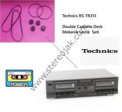 Technics RS-TR313  Double Cassette Deck    Mekanik Lastik  Seti