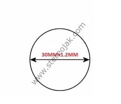 30mmx1.2mmx1.2mm teyp kaset lastiği
