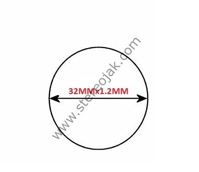 32mmx1.2mmx1.2mm teyp kaset lastiği