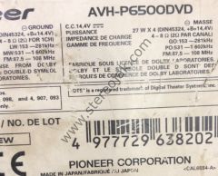 AVH-P6500DVD  ve   AVH-P6550DVD     PIONEER INDASH FLEX KABLO   ( VINTAGE  SERİ  PIONEER INDASH )