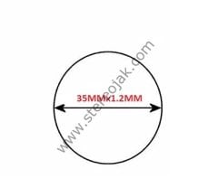 35mmx1.2mmx1.2mm teyp kase lastiği