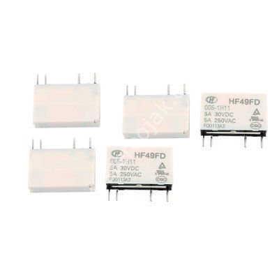 HF49FD / 005-1H11  dc5v   30VDC 250VAC 5A
