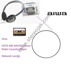 Aiwa HS-TX486    486V     AM/FM Stereo Radio Cassette Player