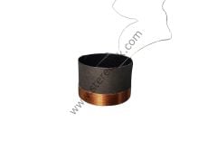 50.3MM Mid Range Hoparlör Bobini ( İç Çap : 50.3mm , Yükseklik : 43.6mm , Bobin Sarım Yüksekliği : 11.3mm , Bobin Tel Çapı : 0.31mm )