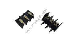 3'lü Oto Amfi Soketi, L Bacak , Amperli SERİ , Vidalı Model - NO:2