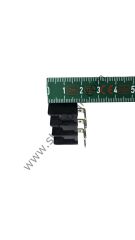 3'lü Oto Amfi Soketi, L Bacak , Amperli SERİ , Vidalı Model - NO:2
