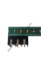 3'lü Oto Amfi Soketi, L Bacak , Amperli SERİ , Vidalı Model - NO:1