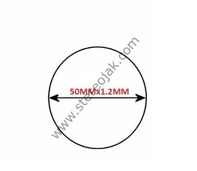 50mmx1.2mmx1.2mm teyp mekanik kaset lastiği