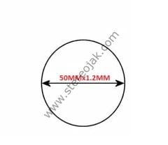50mmx1.2mmx1.2mm teyp mekanik kaset lastiği