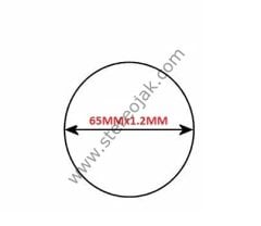 65mmx1.2mmx1.2mm teyp kaset mekanik lastiği
