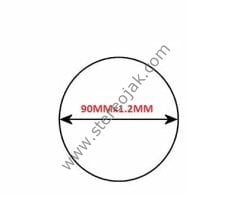 90mmx1.2mmx1.2mm lastik belt