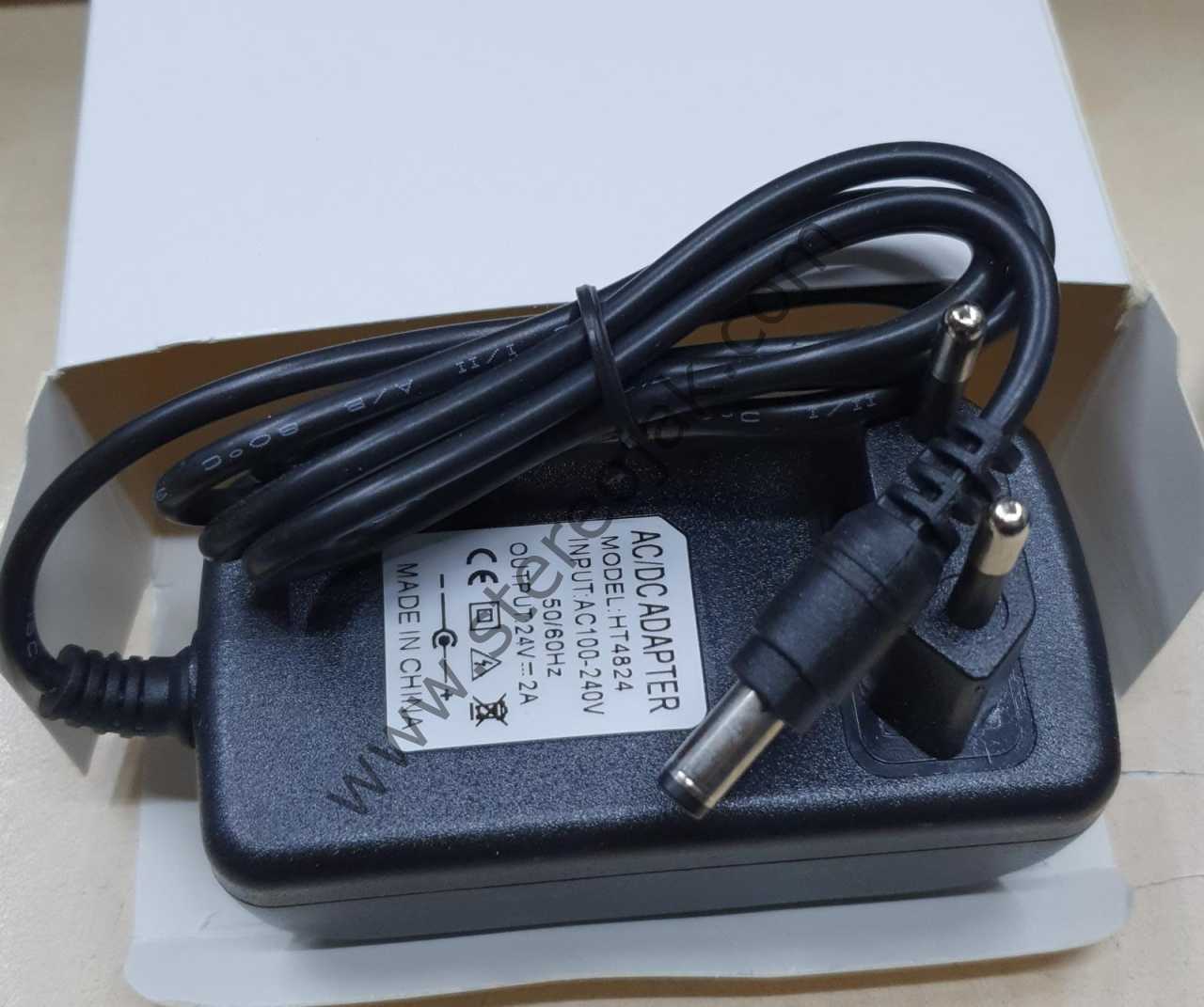 24 volt 2 amper priz tipi adaptör
